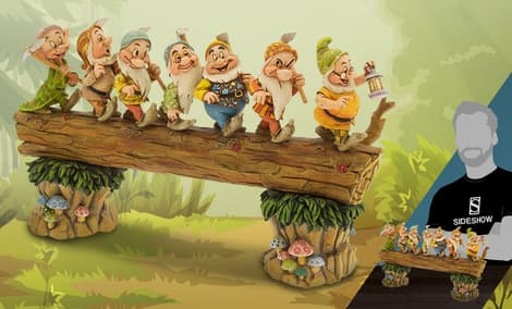 Gallery Feature Image of Seven Dwarfs Masterpiece Figurine - Click to open image gallery