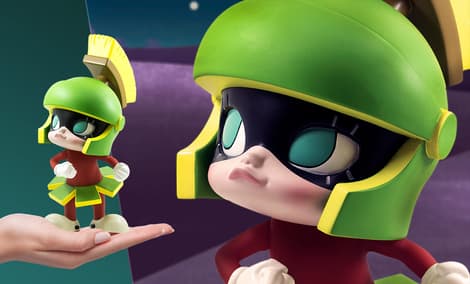 Gallery Feature Image of Get Animated: Marvin the Martian Vinyl Collectible - Click to open image gallery