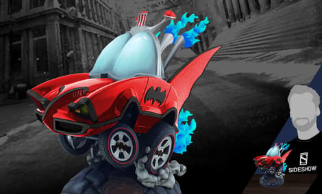 Gallery Feature Image of Batman Classic TV Series Batmobile (Red Variant) Statue - Click to open image gallery