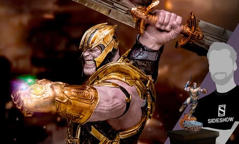 Gallery Feature Image of Thanos (Deluxe Version) 1:10 Scale Statue - Click to open image gallery
