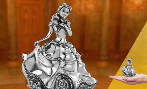 Gallery Feature Image of Belle Music Carousel Pewter Collectible - Click to open image gallery