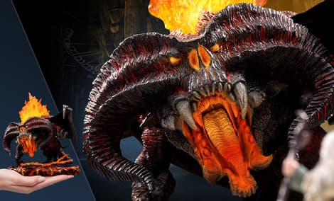 Gallery Feature Image of Balrog (Deluxe Version) Vinyl Collectible - Click to open image gallery