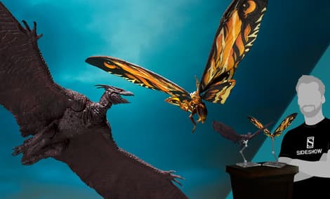 Gallery Feature Image of Mothra and Rodan Collectible Set - Click to open image gallery