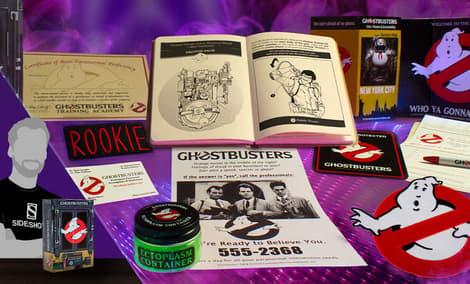 Gallery Feature Image of Ghostbusters Employee Welcome Kit Collectible Set - Click to open image gallery