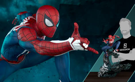 Gallery Feature Image of Spider-Man Advanced Suit 1:3 Scale Statue - Click to open image gallery