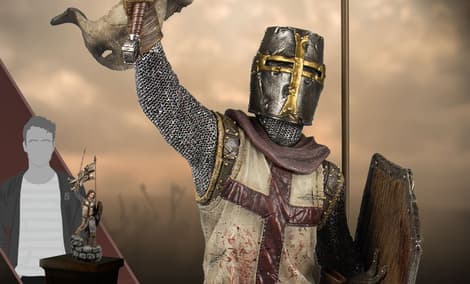 Gallery Feature Image of Templar's Reign Statue - Click to open image gallery