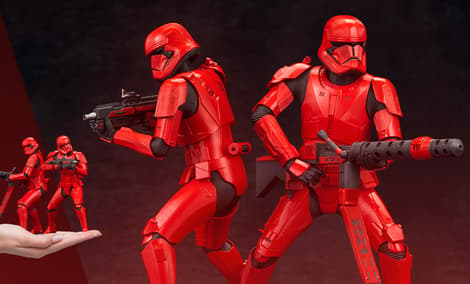 Gallery Feature Image of Sith Trooper (Two-Pack) 1:10 Scale Statue - Click to open image gallery