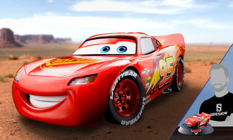 Gallery Feature Image of Lightning McQueen Model - Click to open image gallery