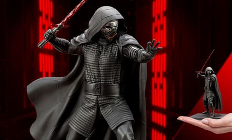 Gallery Feature Image of Kylo Ren 1:10 Scale Statue - Click to open image gallery
