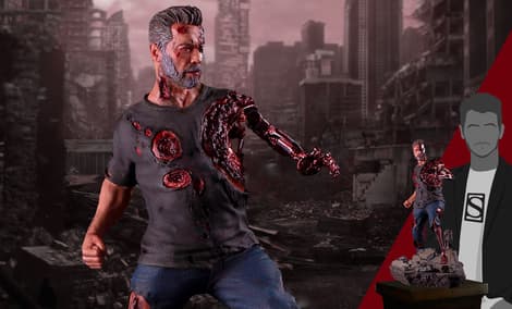 Gallery Feature Image of T-800 Statue - Click to open image gallery