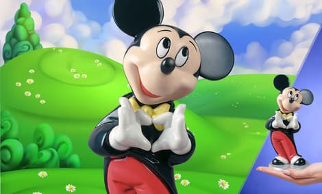 Gallery Feature Image of Mickey Mouse Figurine - Click to open image gallery