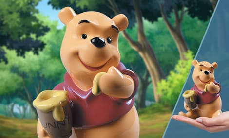 Gallery Feature Image of Winnie the Pooh Figurine - Click to open image gallery