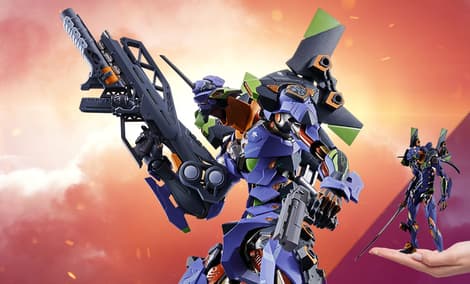 Gallery Feature Image of EVA-01 Test Type Collectible Figure - Click to open image gallery