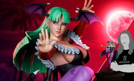 Gallery Feature Image of Chun-Li: Morrigan Statue - Click to open image gallery