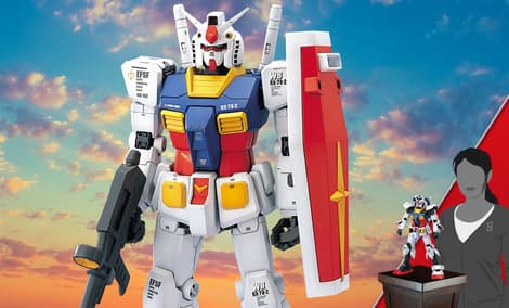 Gallery Feature Image of RX-78-2 Gundam Model Kit - Click to open image gallery