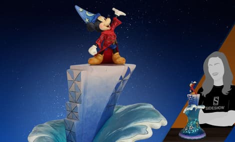 Gallery Feature Image of Sorcerer Mickey Masterpiece Figurine - Click to open image gallery