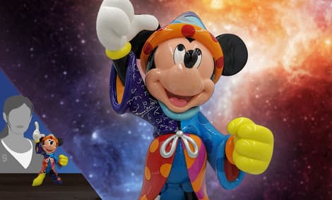 Gallery Feature Image of Sorcerer Mickey Figurine - Click to open image gallery