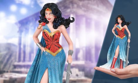 Wonder Woman Couture de Force Figurine by Enesco | Sideshow ...