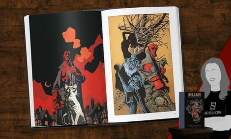 Gallery Feature Image of Hellboy: 25 Years of Covers Book - Click to open image gallery