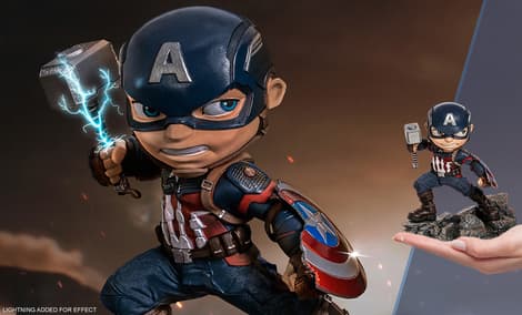 Gallery Feature Image of Captain America: Avengers Endgame Mini Co. Collectible Figure - Click to open image gallery