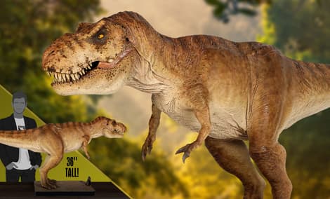 Gallery Feature Image of Tyrannosaurus Rex Maquette - Click to open image gallery