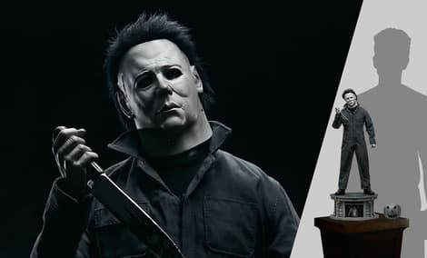 Gallery Feature Image of Michael Myers (Silver Screen) Statue - Click to open image gallery