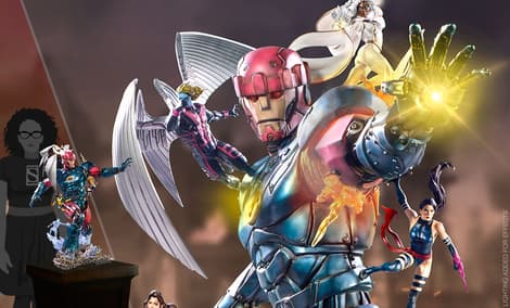 Gallery Feature Image of X-Men VS Sentinel #3 (Deluxe) 1:10 Scale Statue - Click to open image gallery