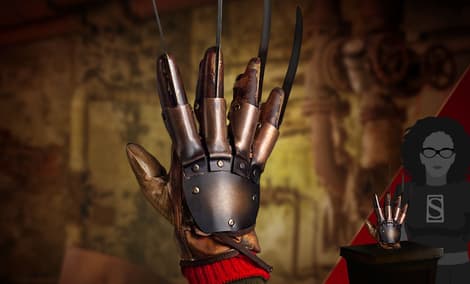 Gallery Feature Image of Freddy Krueger Deluxe Glove (Dream Warriors) Prop - Click to open image gallery