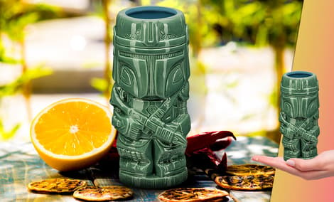 Gallery Feature Image of The Mandalorian Tiki Mug - Click to open image gallery