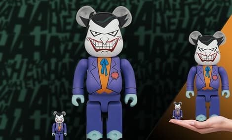 Be@rbrick The Joker Vinyl 400% Bearbrick Art Craft New Action Hot 2020 