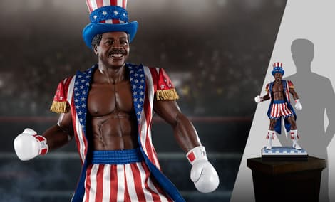 Gallery Feature Image of Apollo Creed (Rocky IV Edition) 1:3 Scale Statue - Click to open image gallery