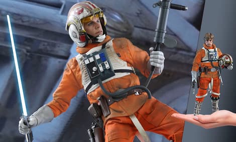 Gallery Feature Image of Luke Skywalker™  (Snowspeeder Pilot) Sixth Scale Figure - Click to open image gallery