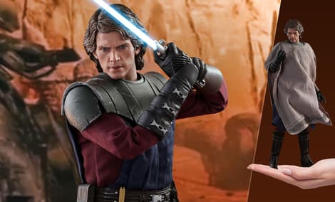 Gallery Feature Image of Anakin Skywalker Sixth Scale Figure - Click to open image gallery