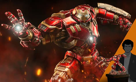 Gallery Feature Image of Hulkbuster 1:10 Scale Statue - Click to open image gallery