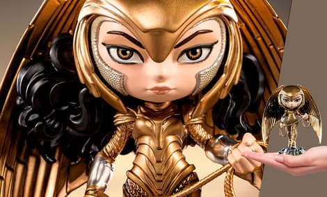 Gallery Feature Image of Wonder Woman (Armored Version) Mini Co. Collectible Figure - Click to open image gallery
