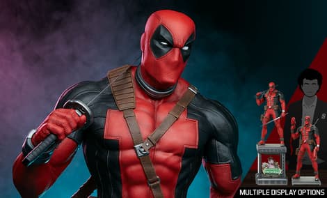 Gallery Feature Image of Deadpool 1:3 Scale Statue - Click to open image gallery