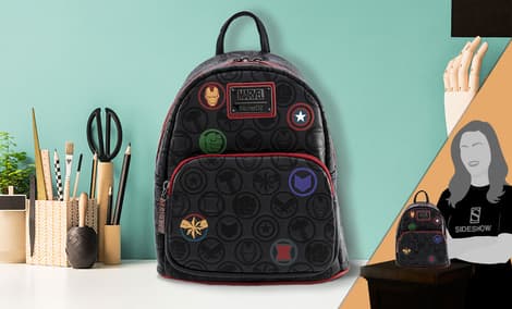 Gallery Feature Image of Marvel Icons AOP Mini Backpack Apparel - Click to open image gallery