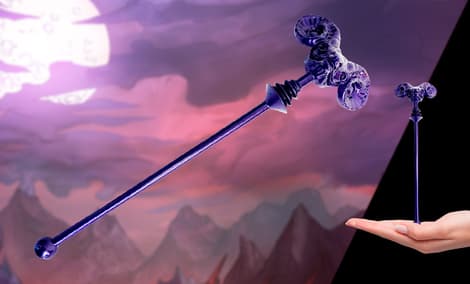 Gallery Feature Image of Skeletor Havoc Staff Prop Replica - Click to open image gallery