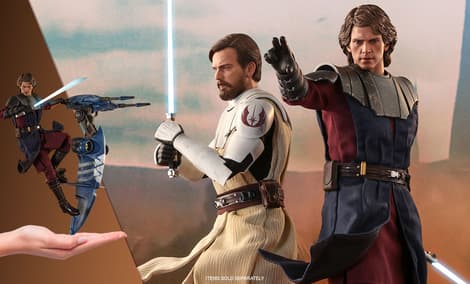 Gallery Feature Image of Anakin Skywalker and STAP Sixth Scale Figure Set - Click to open image gallery