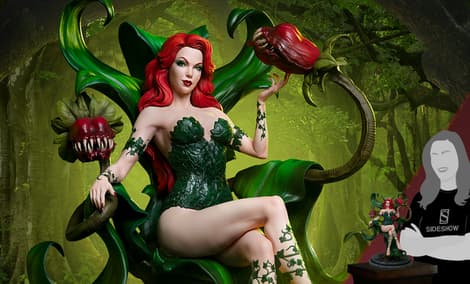 Gallery Feature Image of Poison Ivy Maquette - Click to open image gallery