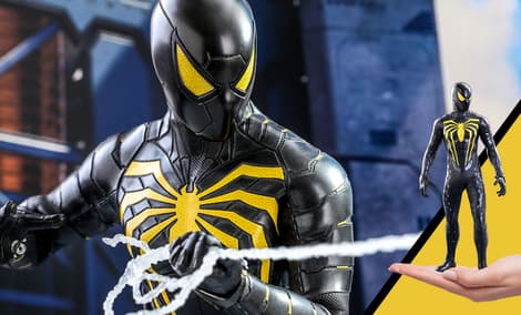 Gallery Feature Image of Spider-Man (Anti-Ock Suit) Sixth Scale Figure - Click to open image gallery
