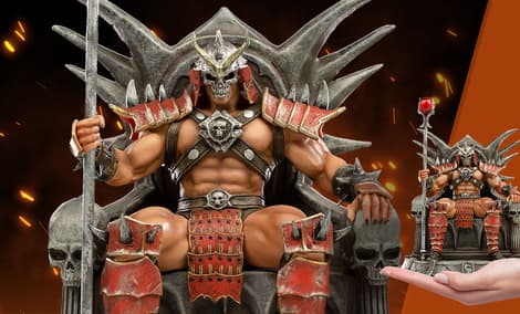 Gallery Feature Image of Shao Kahn Deluxe 1:10 Scale Statue - Click to open image gallery