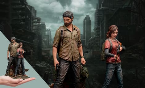 Gallery Feature Image of Joel and Ellie Collectible Figure - Click to open image gallery