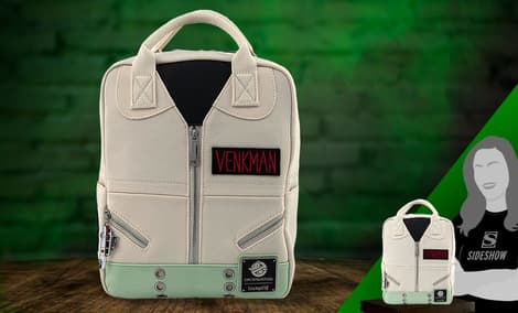 Gallery Feature Image of Venkman Cosplay Square Canvas Backpack Apparel - Click to open image gallery