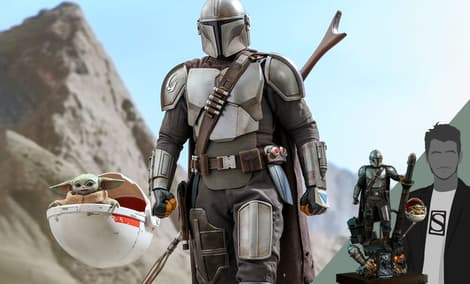 Gallery Feature Image of The Mandalorian™ and The Child (Deluxe) Collectible Set - Click to open image gallery