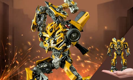 Gallery Feature Image of Bumblebee DLX Collectible Figure - Click to open image gallery