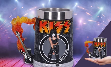 Gallery Feature Image of KISS Flame Range The Starchild Tankard Collectible Drinkware - Click to open image gallery