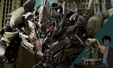 Gallery Feature Image of Megatron Statue - Click to open image gallery