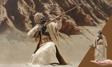 Gallery Feature Image of Tusken Raider Sixth Scale Figure - Click to open image gallery