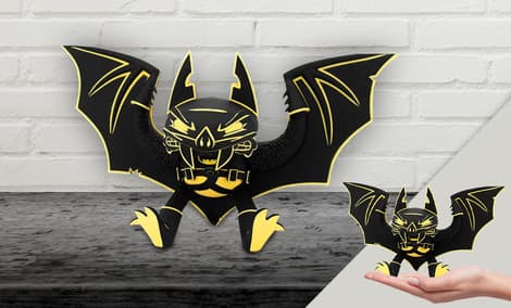 Gallery Feature Image of Batman - Lava Flow Colorway Vinyl Collectible - Click to open image gallery